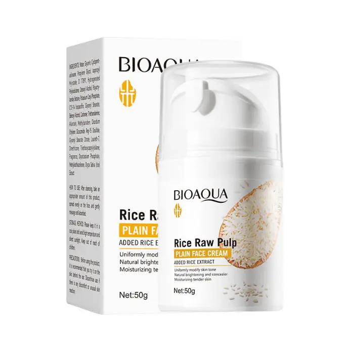 [P-030] Plain Face Cream Arroz BIOAQUA