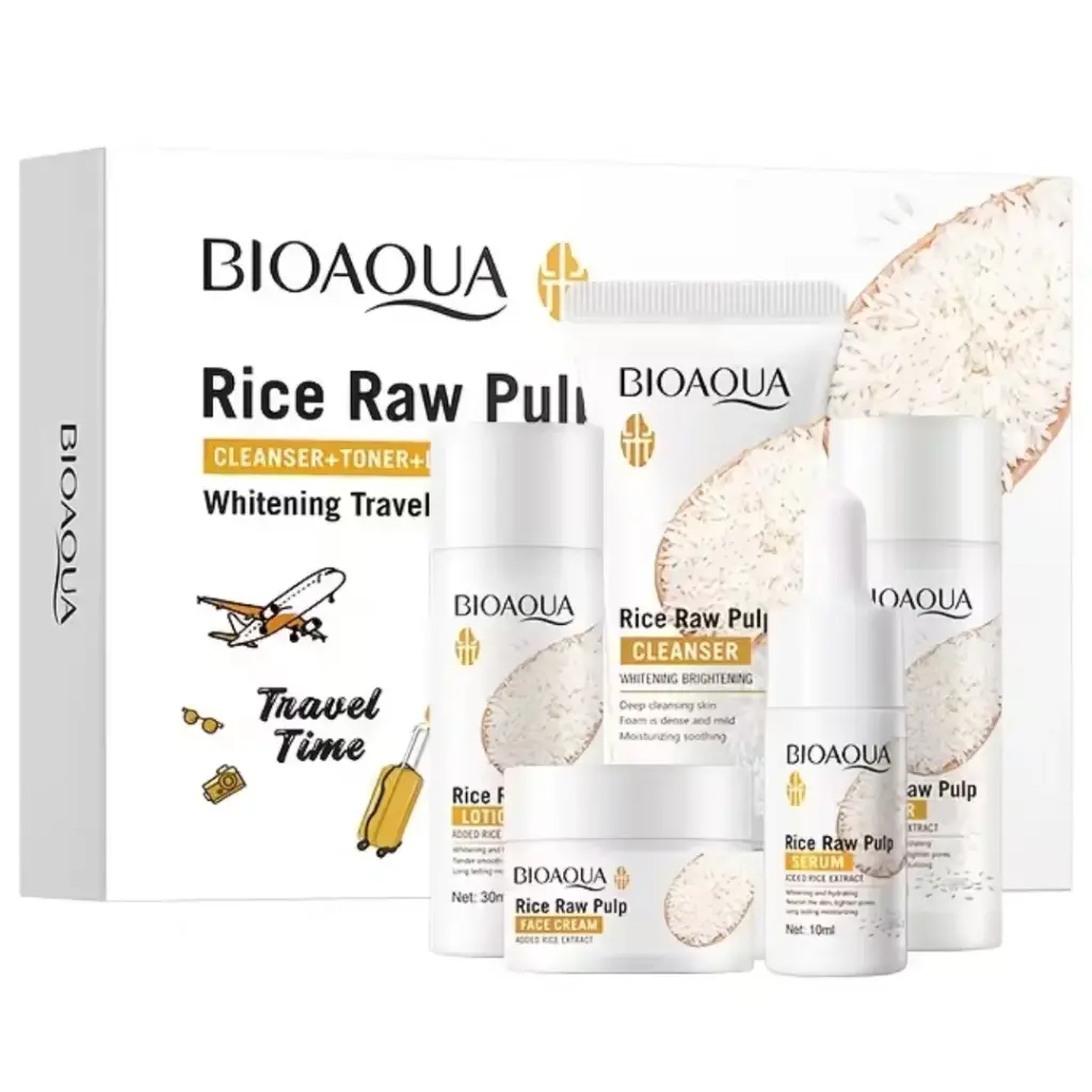 [P-201] Kit facial viajero de arroz